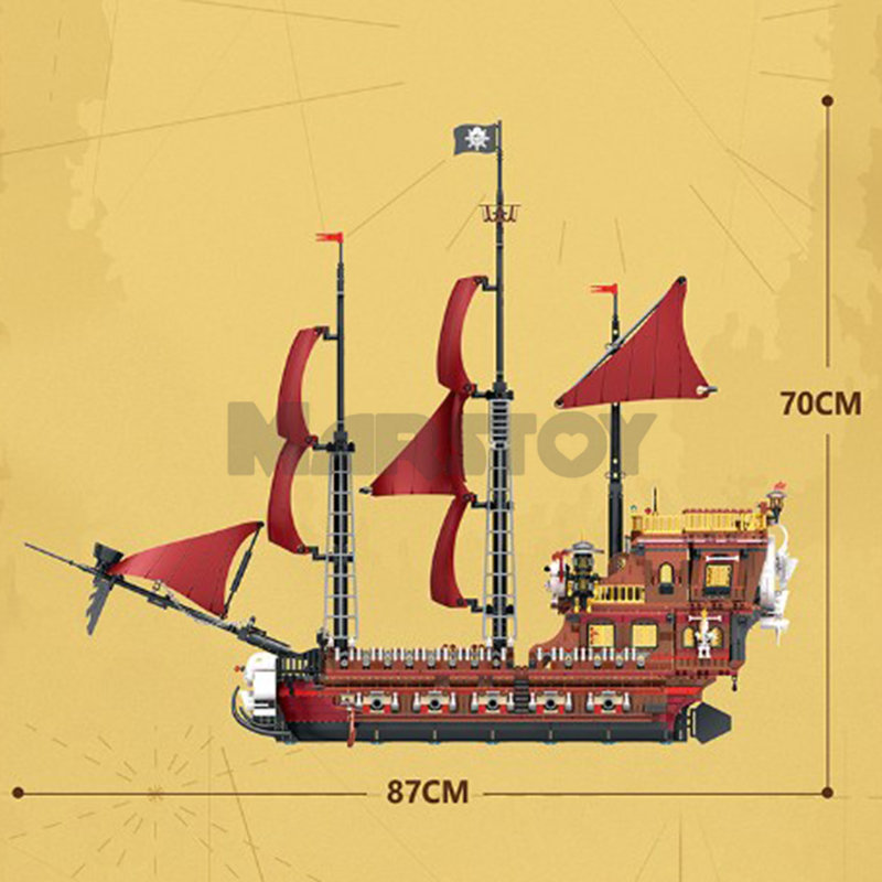 The Pirate Revenge-Model Ship-marstoy