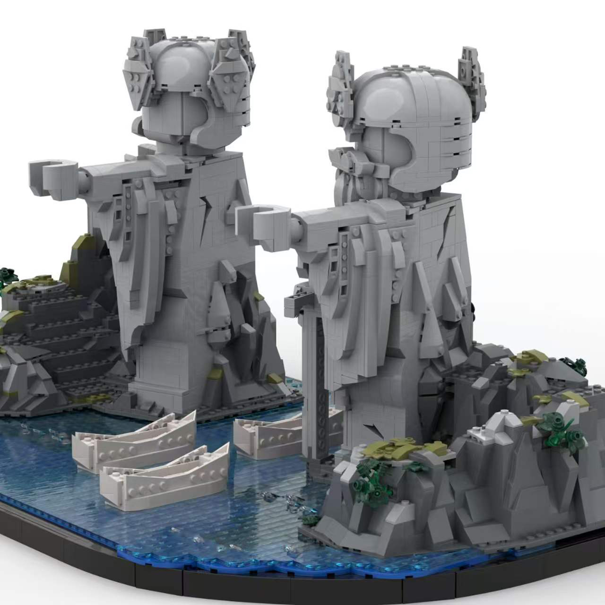 Moc The Argonath - Pillars of Kings