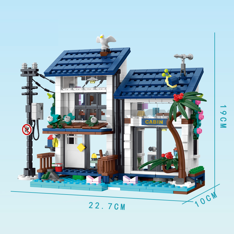 The 3 in 1 Beach House-marstoy