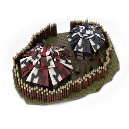 Moc The Medieval Mercenary Camp-marstoy