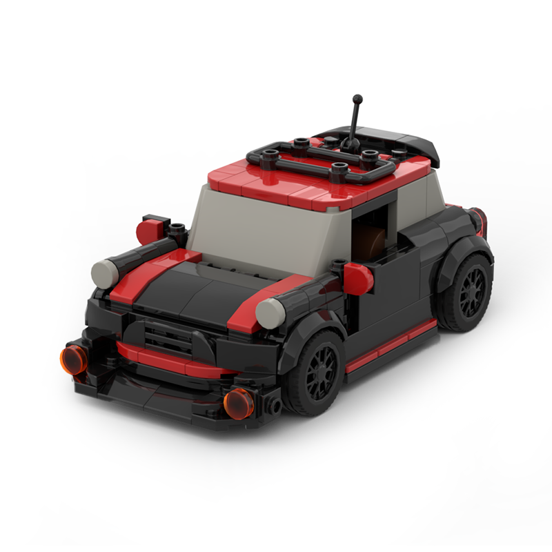 Moc The MINI COOPER JCW - Black-marstoy