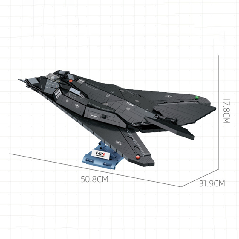 The F-117A Nighthawk-marstoy