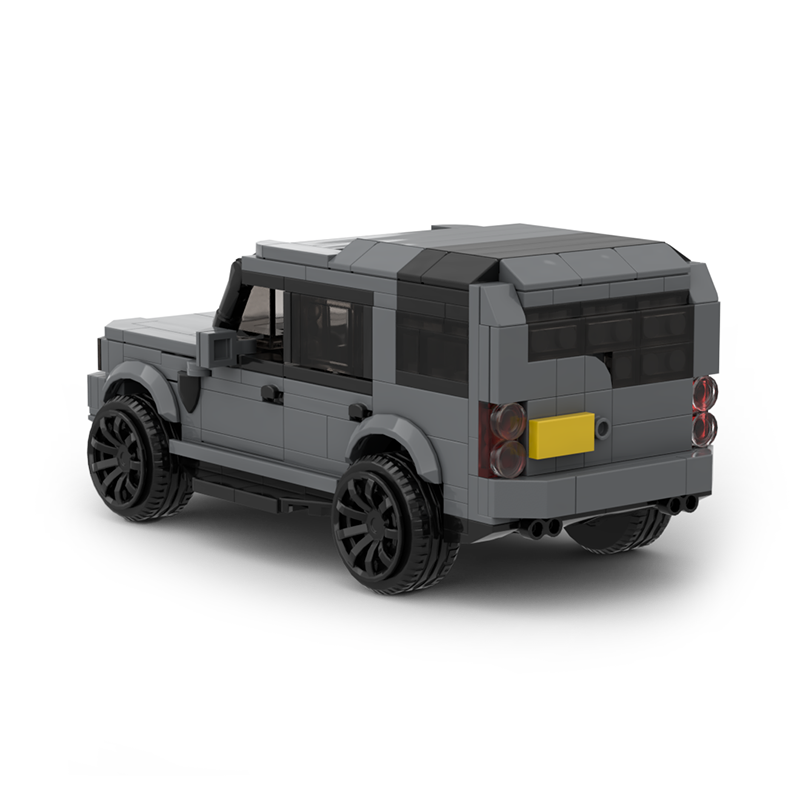 Moc The Land Rover Discovery 4 - Dark Gray-marstoy