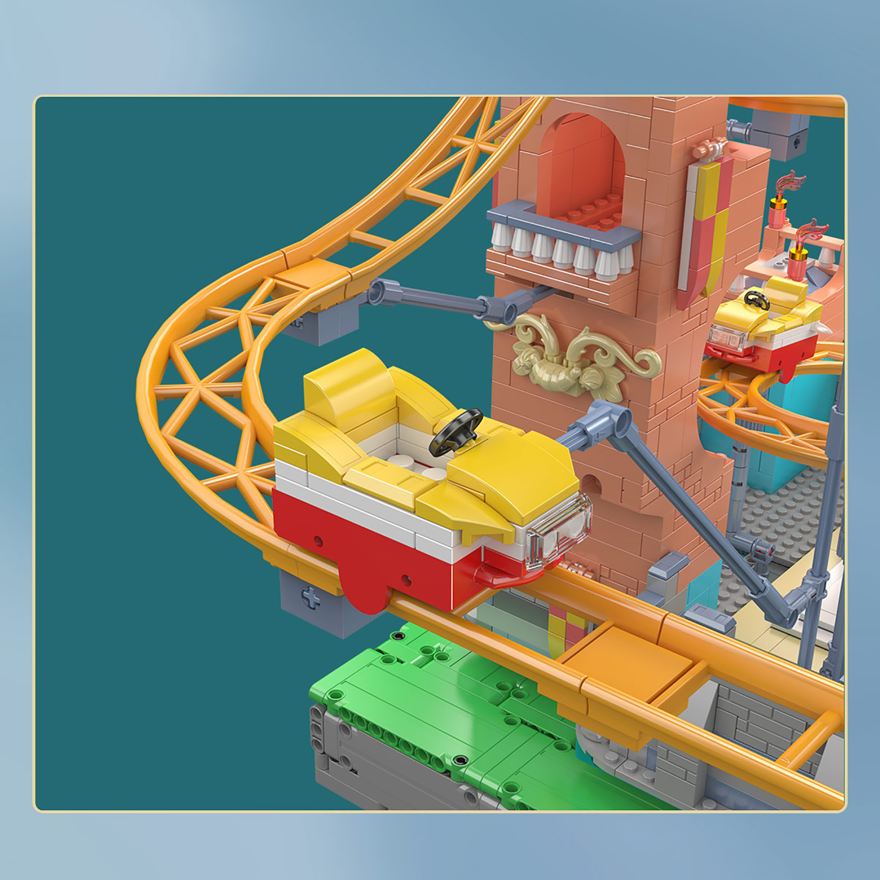 The Castle Roller Coaster-marstoy