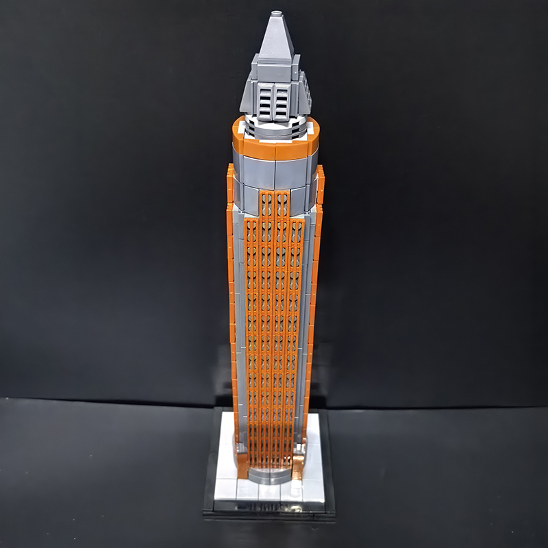 Moc The Messeturm (Messe Tower) 1:800 Scale-marstoy