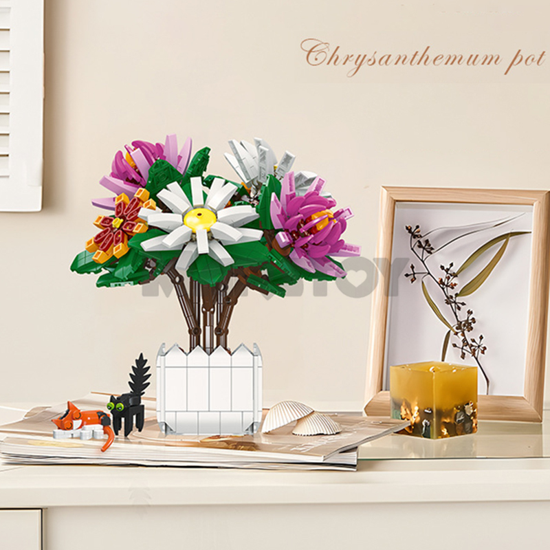 The Chiysanthemum Potted Plant-marstoy