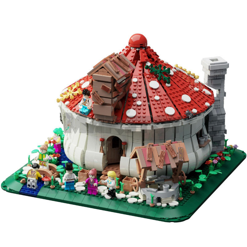 The Mushroom House-marstoy