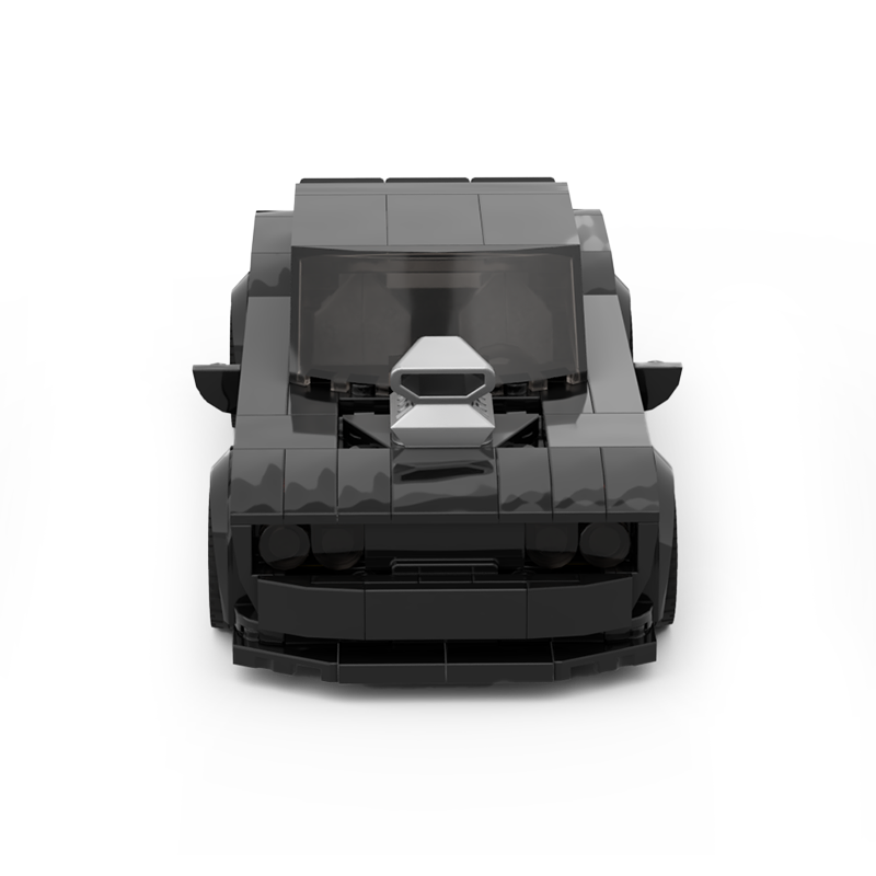Moc The Dodge Challenger - Black-marstoy