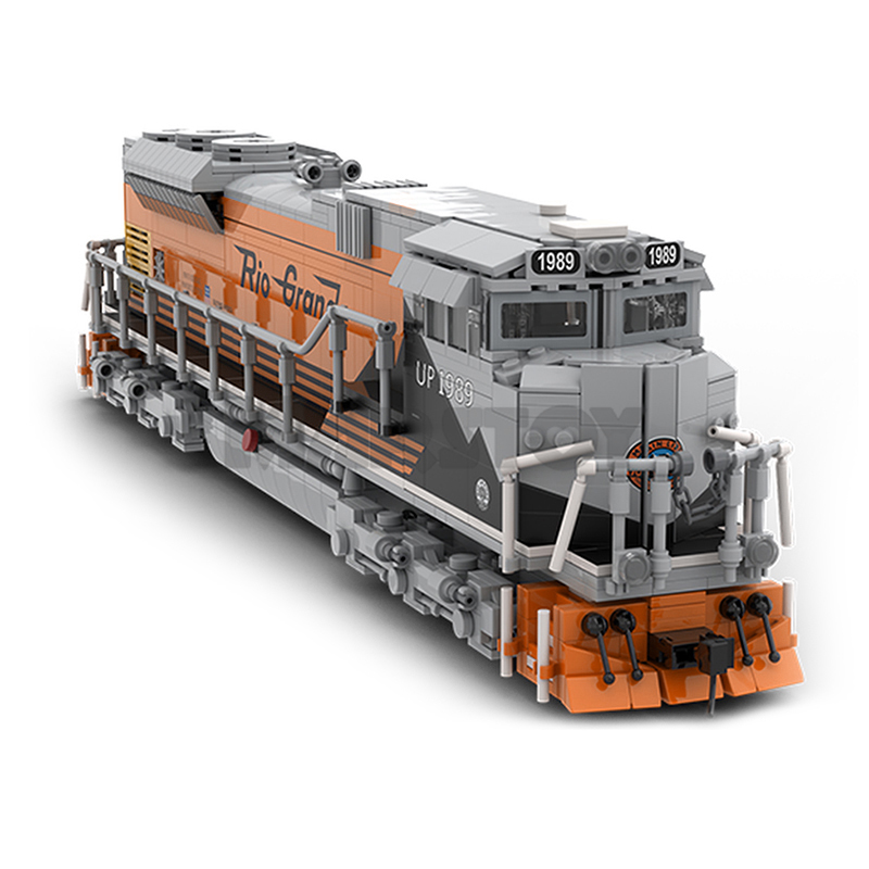 Moc The Union Pacific UP 1989 Rio Grande Heritage SD70ACE-marstoy