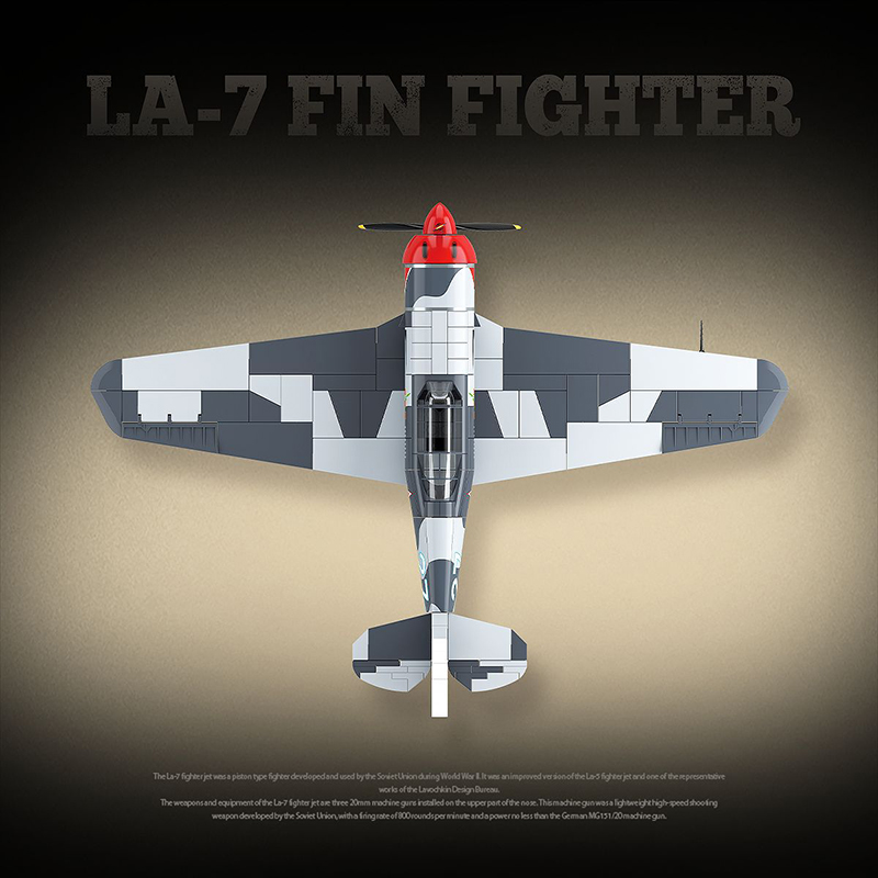 The LA-7 Fin Fighter-marstoy
