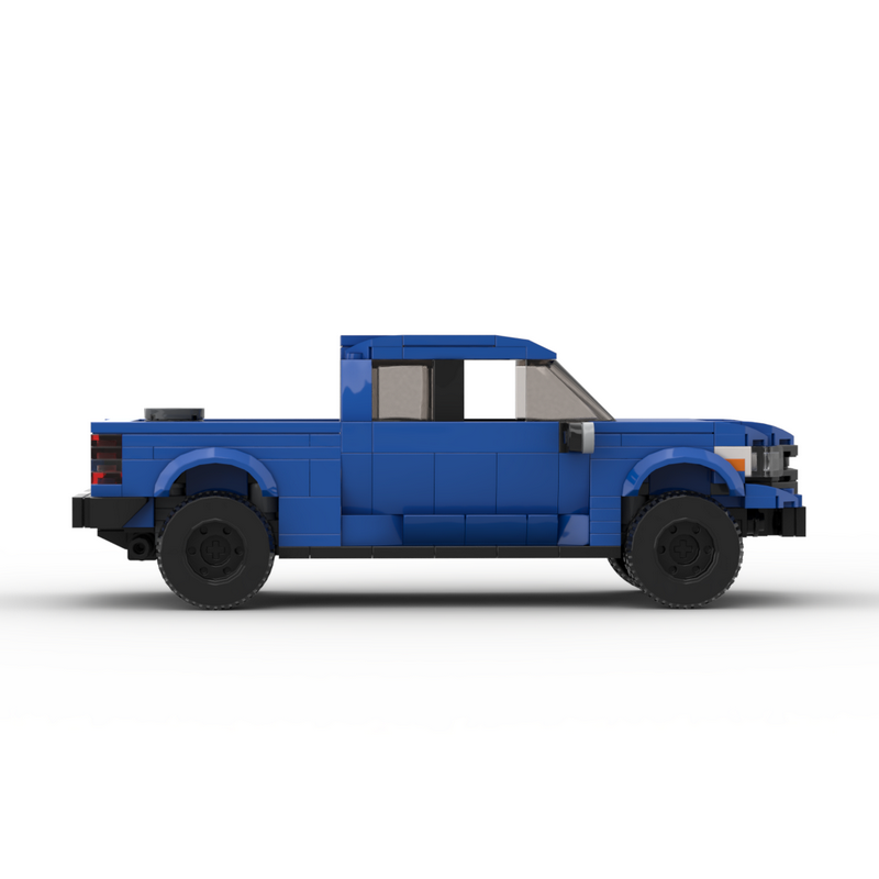 Moc The Tundra 4X4 - Blue-marstoy