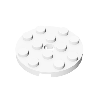 Plate Round 4 x 4 with Hole-marstoy