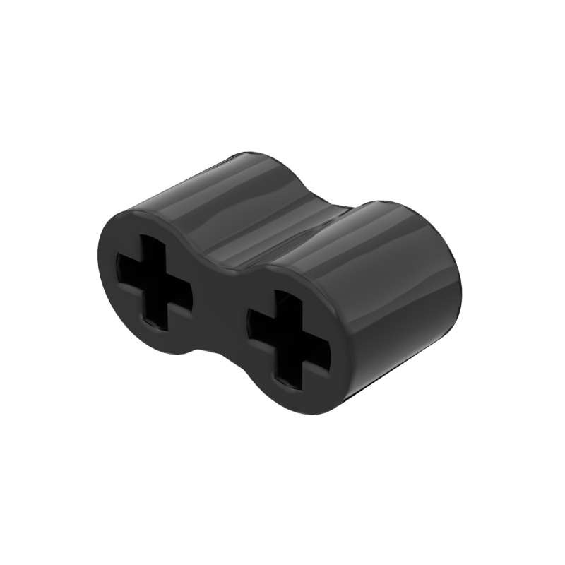 Technic Axle Connector Double - Flexible Rubber-marstoy