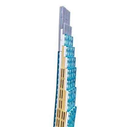 Moc The 111 West 57th Street 1:800 Scale (Steinway Tower)-marstoy