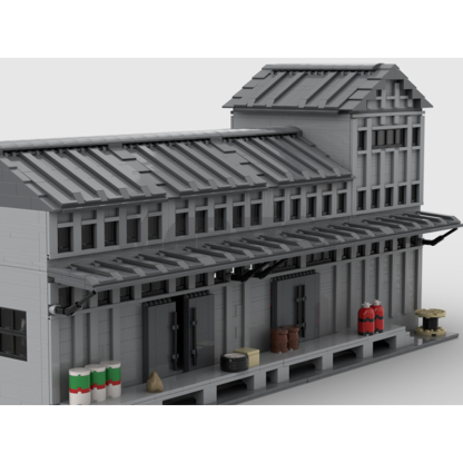 Moc The Train Freight Depot-marstoy