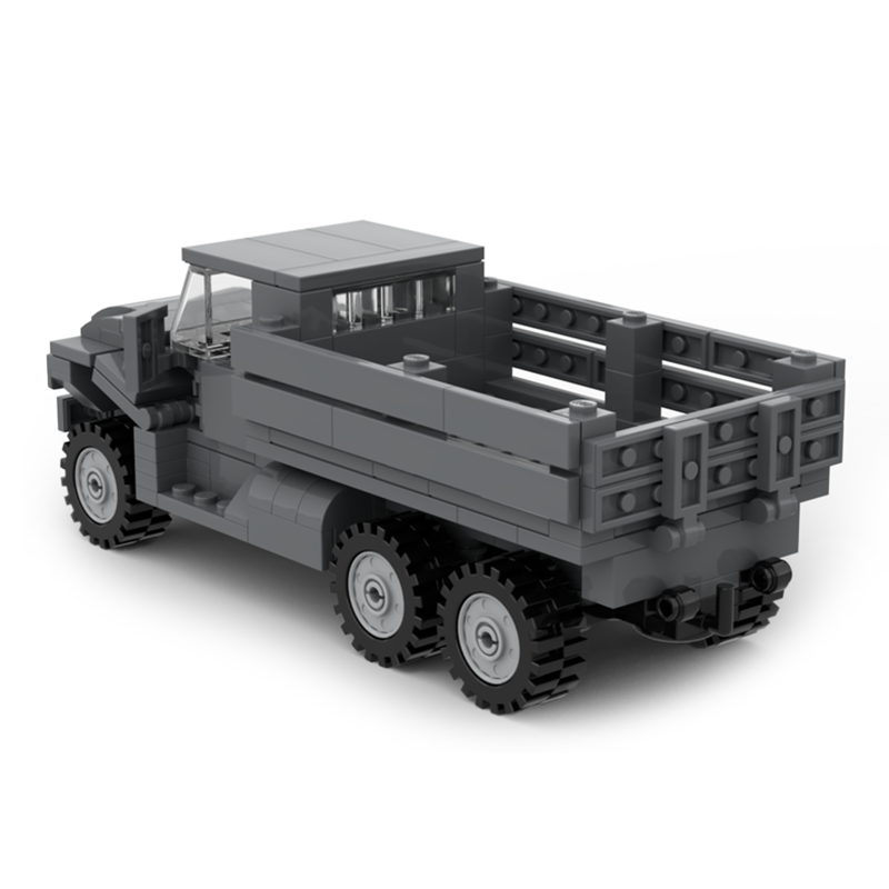Moc The Ural-375 Truck-marstoy