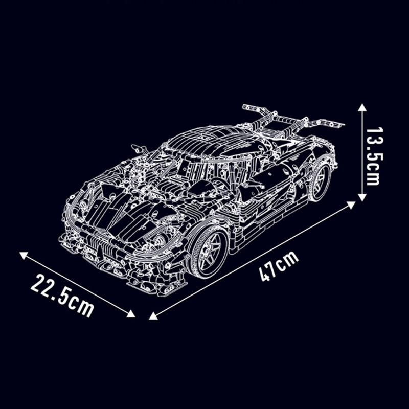 The Koenigsegg One:1-marstoy