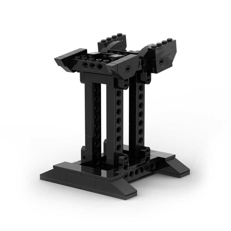 Moc The Republic Gunship Stand-marstoy