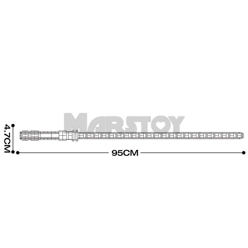 The White Lightsaber-marstoy