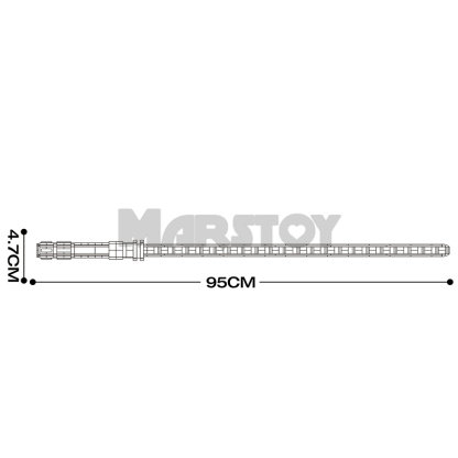 The White Lightsaber-marstoy