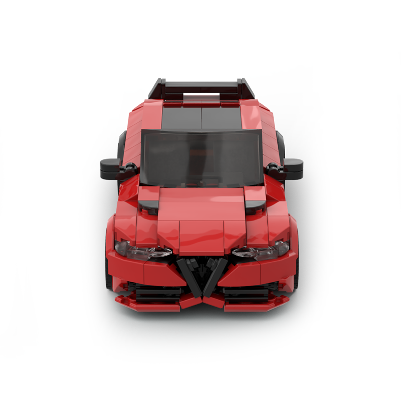 Moc The Giulia GTAm - Red-marstoy