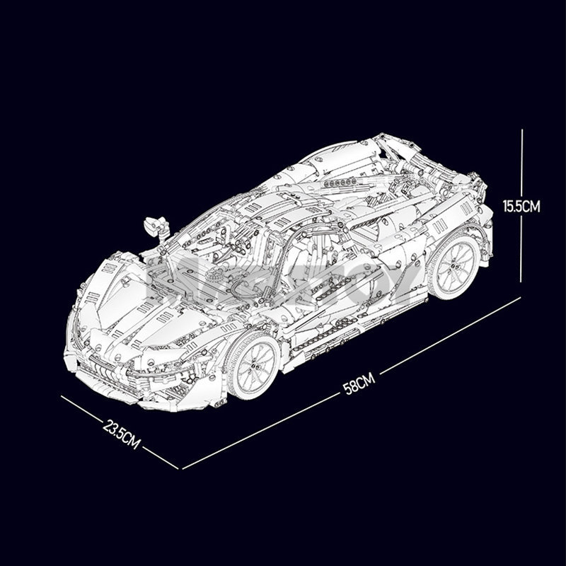 The McLaren P1 Hypercar-marstoy