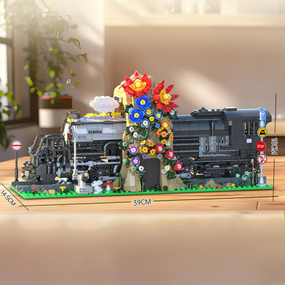 The Steam Locomotive Bookends-marstoy