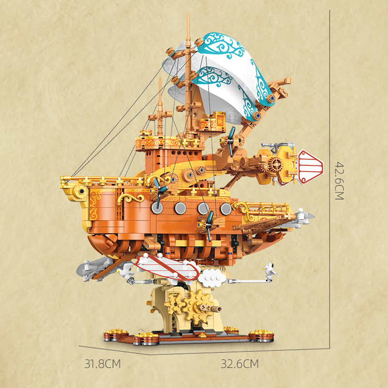 The Steam Fantasy Spaceship-marstoy