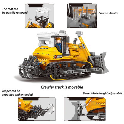 The Heavy Duty Truck：Bulldozer-marstoy