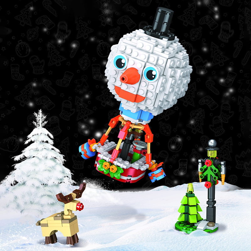 The Christmas Hot Air Balloon-marstoy