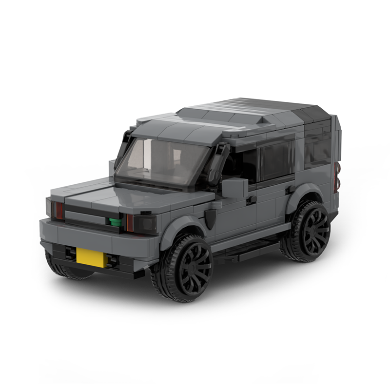 Moc The Land Rover Discovery 4 - Dark Gray-marstoy