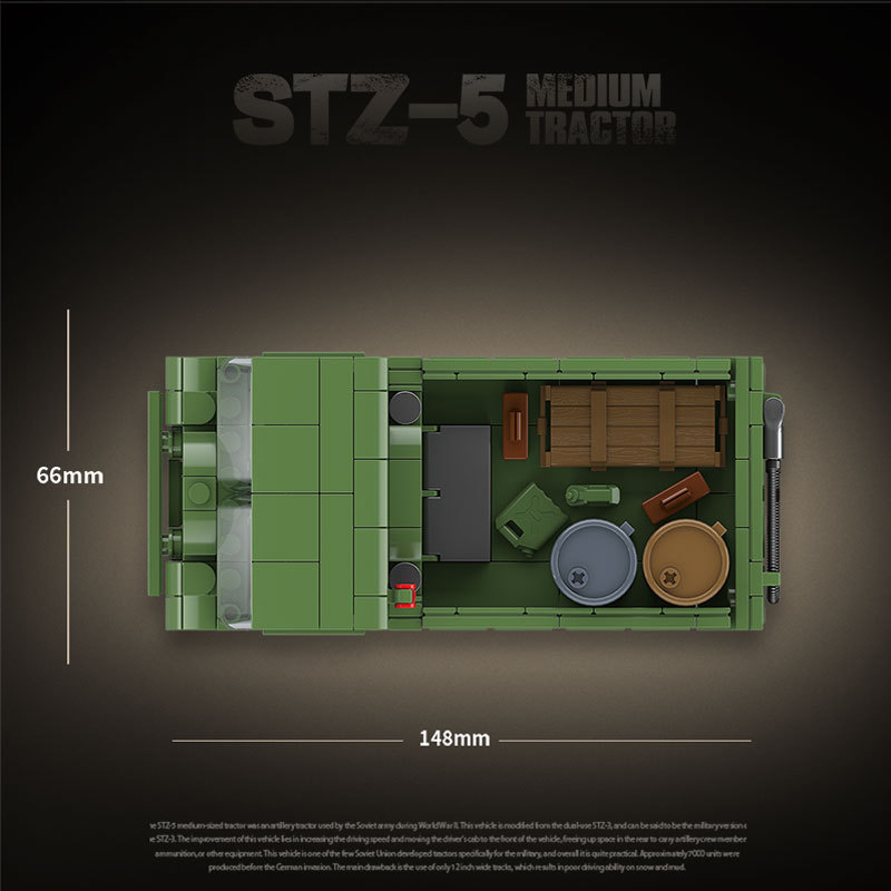The STZ-5 Medium Tractor-marstoy