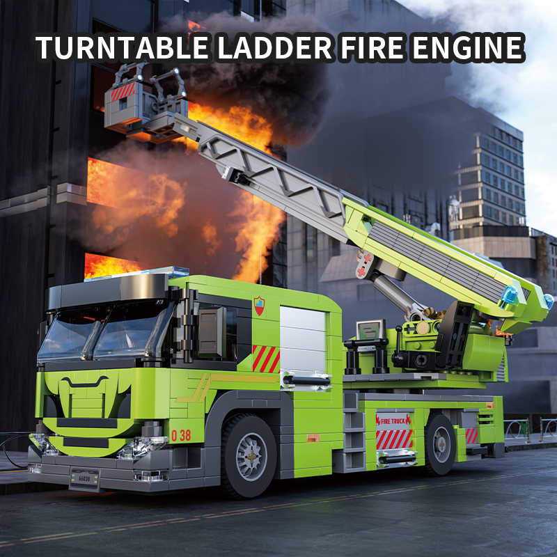 The Turntable Ladder Fire Engine-marstoy