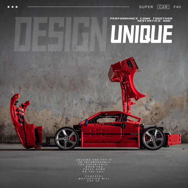 The F40 Sports Car-marstoy