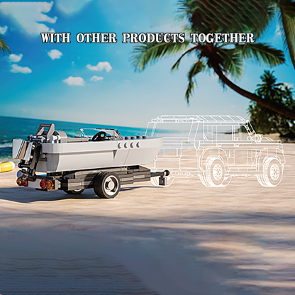 The Trailer With Speedboat-marstoy