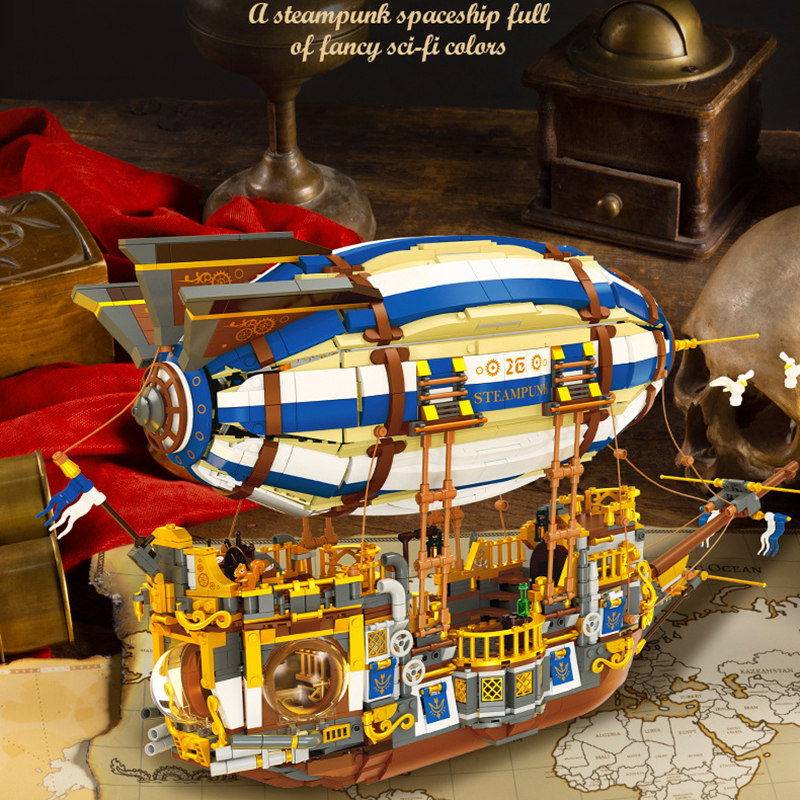 The Steampunk Airship-marstoy