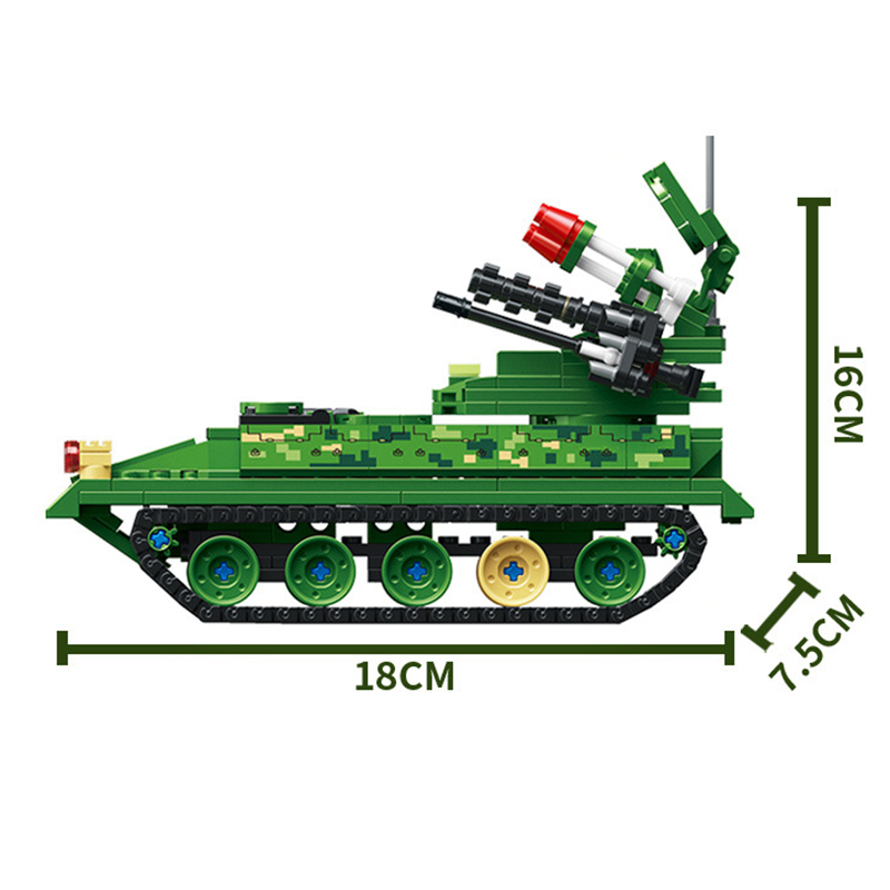 The Self-propelled Anti-aircraft Tank-marstoy