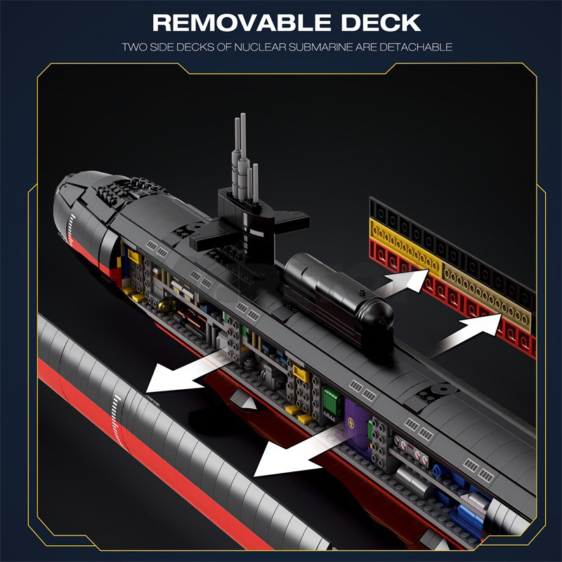 Los Angeles-class SSN 1:125-marstoy