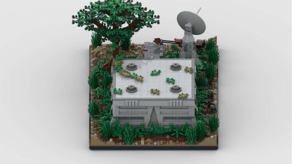 Moc The Imperial Scout Bunker Endor-marstoy