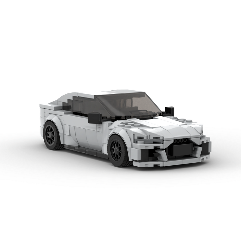 Moc The Audi RS7 - Light Gray-marstoy