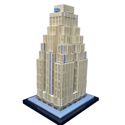 Moc The New Yorker (Wyndham Hotel) 1:800 Scale-marstoy