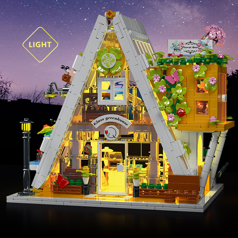 The Triangular Glass Greenhouse-marstoy