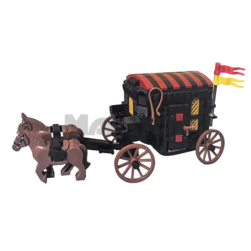 Moc The Lion Knights' Carriage-marstoy