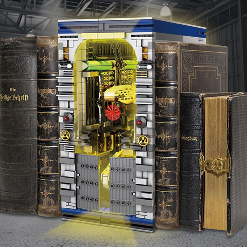 The U-Boat Factory Themed Bookends-marstoy