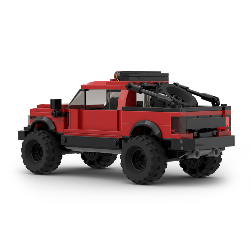 Moc The F150 - Red-marstoy