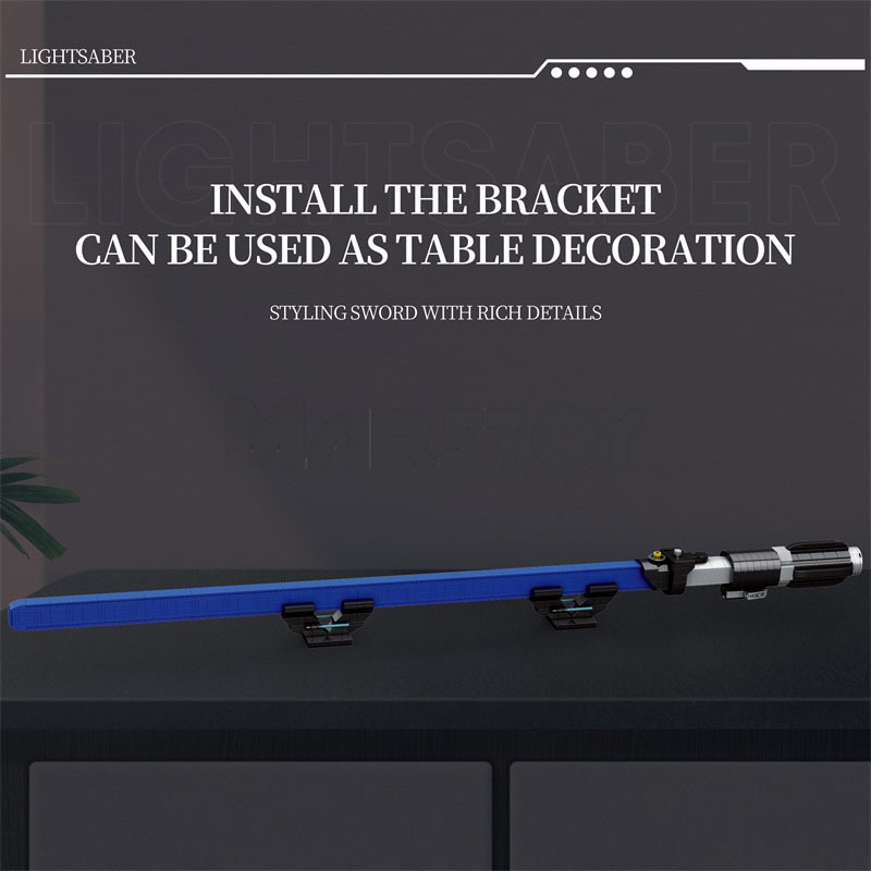 The Blue Lightsaber-marstoy