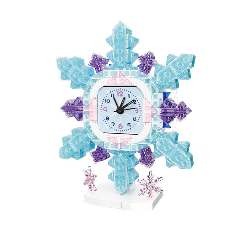 The Snowflake Clock-marstoy