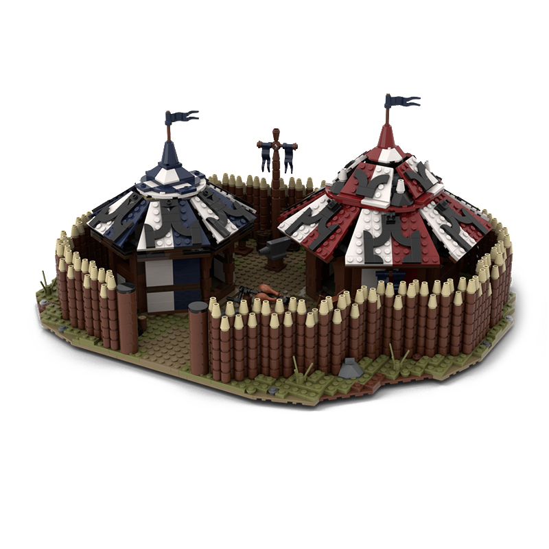 Moc The Medieval Mercenary Camp-marstoy