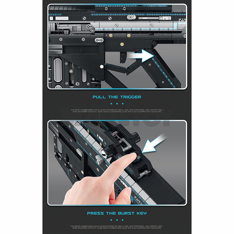 The Ejection Burst Gun：Burst Submachine Gun-marstoy