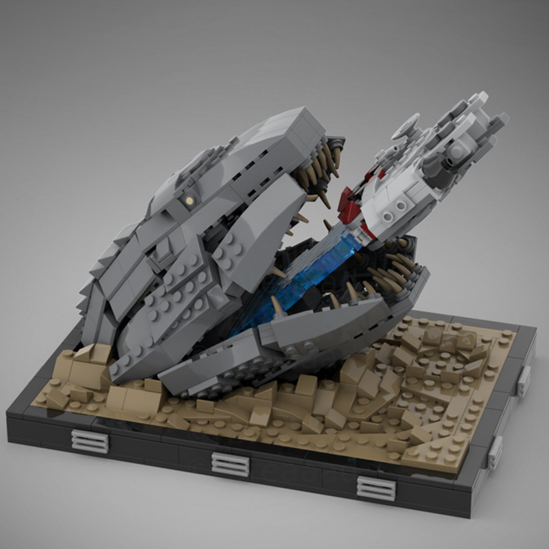Moc The Escaping the Asteroid-marstoy